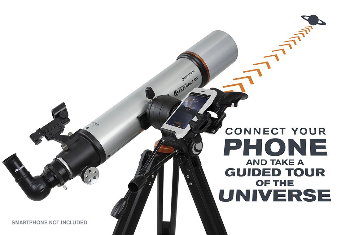 Starsense Explorer Dx 102az Smartphone App Enabled Refractor Telescope Cosmeascopes